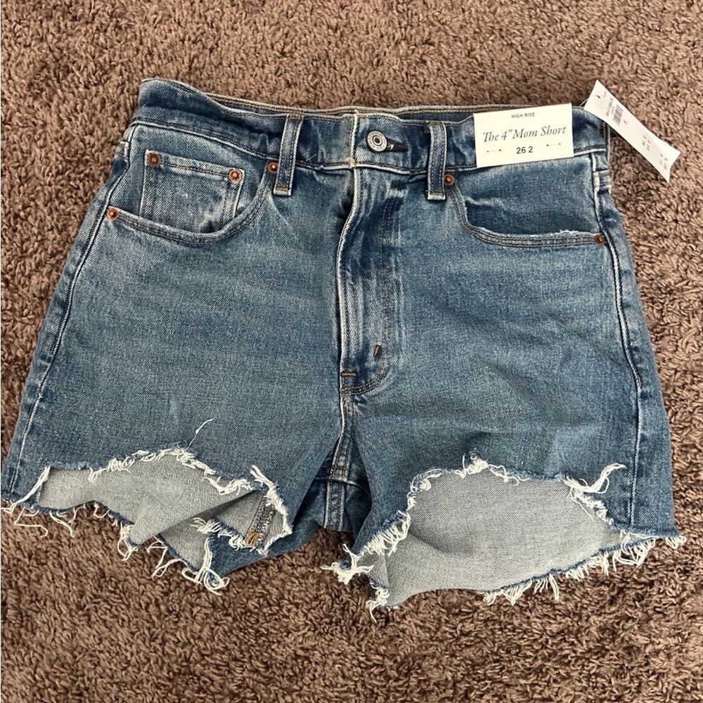 Women's Blue Denim Shorts